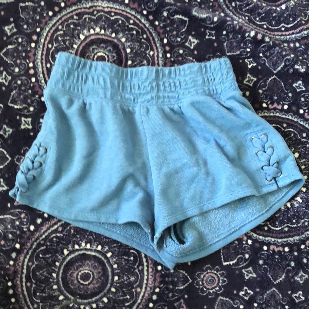 Arie blue shorts size XS